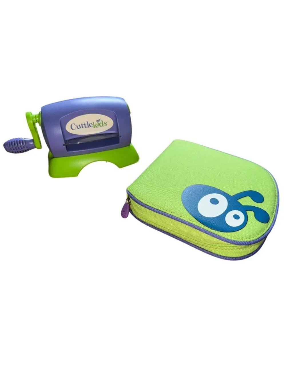 Provo Craft Cuttlekids Die Cut Shape Maker Machine-With Die Cuts-Used